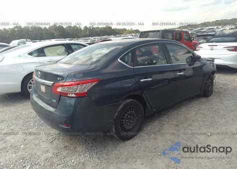 2014 Nissan Sentra Sv из США, поврежденный, VIN 3N1AB7AP2EL694934